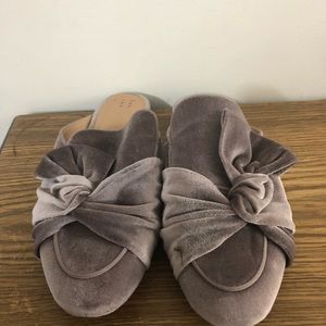 Lavender mules